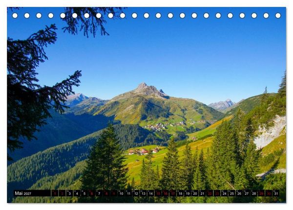 Produktbild: Wundersch&ouml;nes Lechtal (Tischkalender 2027 DIN A5 quer), CALVENDO Monatskalender