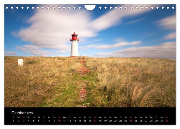 Produktbild: SYLT hinter den D&uuml;nen (Wandkalender 2027 DIN A4 quer), CALVENDO Monatskalender