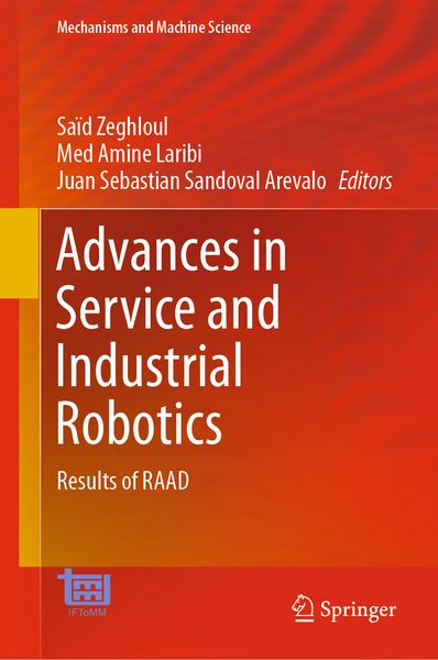 Produktbild: Advances in Service and Industrial Robotics