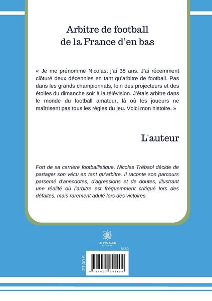 Produktbild: Trebaol-N: Arbitre de football de la France d'en bas