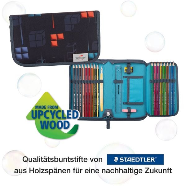 Produktbild: DerDieDas Schulranzen Set ErgoFlex Tiny, Schulranzen Set, 5tlg, Ninja Fighter