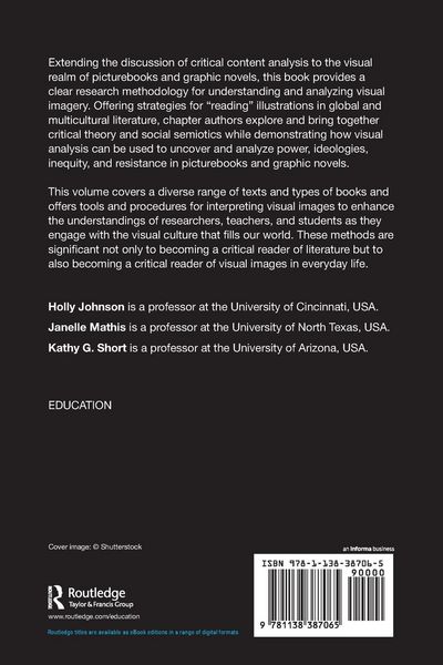 Produktbild: Critical Content Analysis of Visual Images in Books for Young People