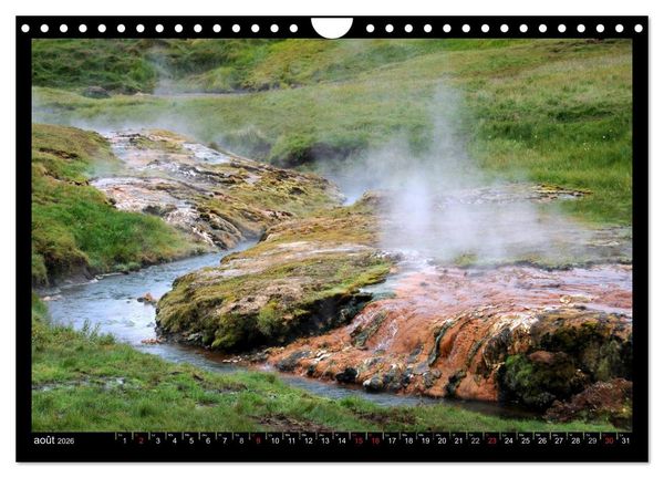 Produktbild: Balade en Islande (Calendrier mural 2026 DIN A4 vertical), CALVENDO calendrier mensuel