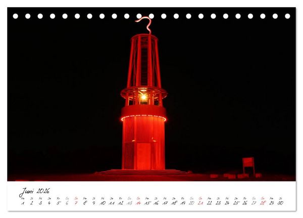 Produktbild: Nachtschicht - N&auml;chtliche Impressionen vom Ruhrgebiet und dem Niederrhein (Tischkalender 2026 DIN A5 quer), CALVENDO Monatskalender