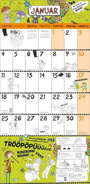 Produktbild: Lotta-Leben Broschurkalender 2027