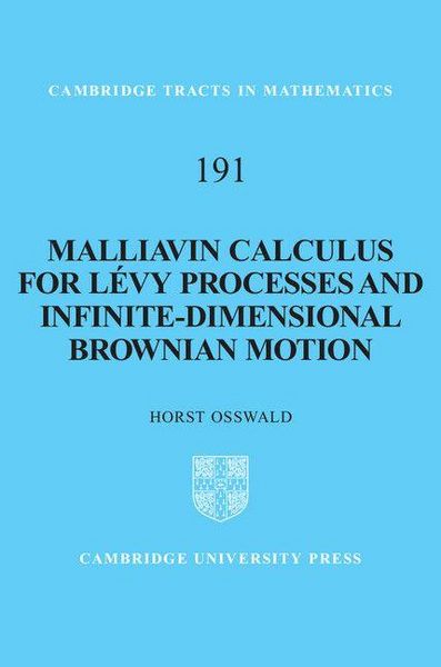 Produktbild: Malliavin Calculus for L&eacute;vy Processes and Infinite-Dimensional Brownian Motion