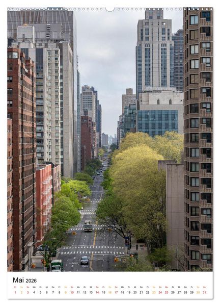 Produktbild: New York, Facetten einer Stadt (Wandkalender 2026 DIN A2 hoch), CALVENDO Monatskalender