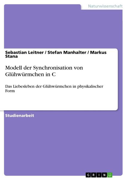 Produktbild: Modell der Synchronisation von Gl&uuml;hw&uuml;rmchen in C