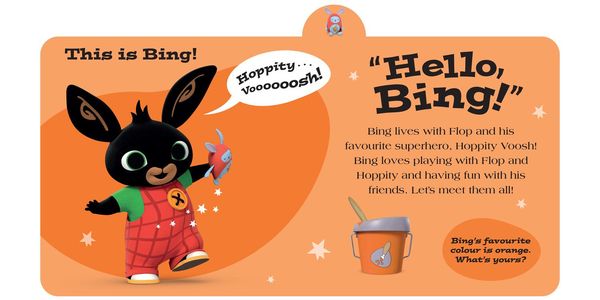 Produktbild: Hello, Bing! (Tabbed Board)