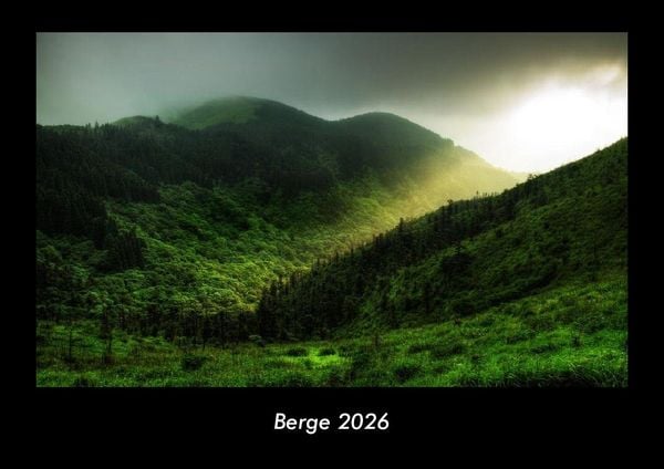 Berge 2026 Fotokalender DIN A3