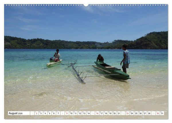 Produktbild: Papua-Neuguinea Geheimnisvolle Inselwelt (hochwertiger Premium Wandkalender 2026 DIN A2 quer), Kunstdruck in Hochglanz