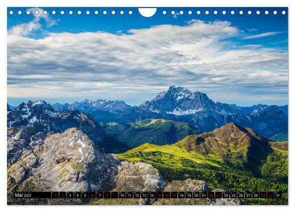 Produktbild: Lagazuoi Dolomiten (Wandkalender 2027 DIN A4 quer), CALVENDO Monatskalender