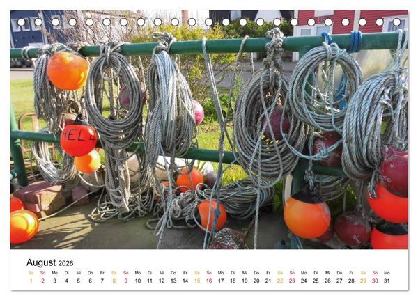 Produktbild: Helgoland Kalender (Tischkalender 2026 DIN A5 quer), CALVENDO Monatskalender