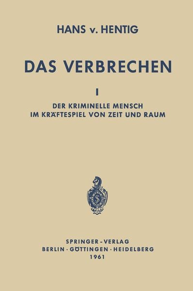 Produktbild: Das Verbrechen I