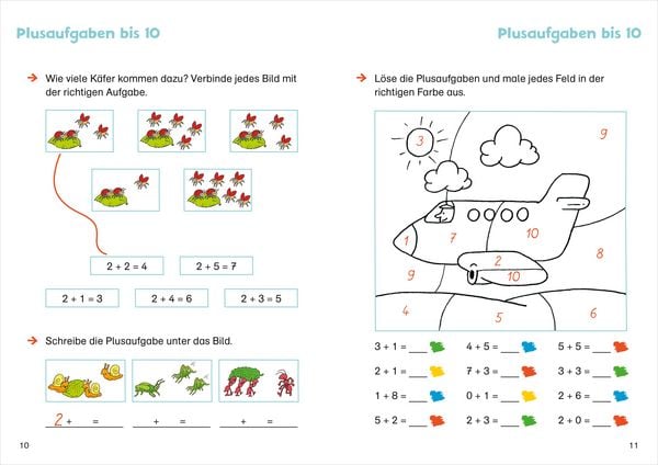 Produktbild: Mathe &uuml;ben. 1. Klasse