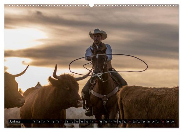 Produktbild: Bayerisches Western Gef&uuml;hl (Wandkalender 2026 DIN A2 quer), CALVENDO Monatskalender