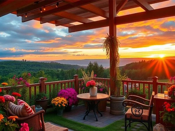 Produktbild: CALVENDO Puzzle Goldene Sonnenunterg&auml;nge nach einem sp&auml;tsommerlichen Herbsttag | 1000 Teile Lege-Gr&ouml;&szlig;e 64x48cm Foto-Puzzle f&uuml;r gl&uuml;ckliche Stunden