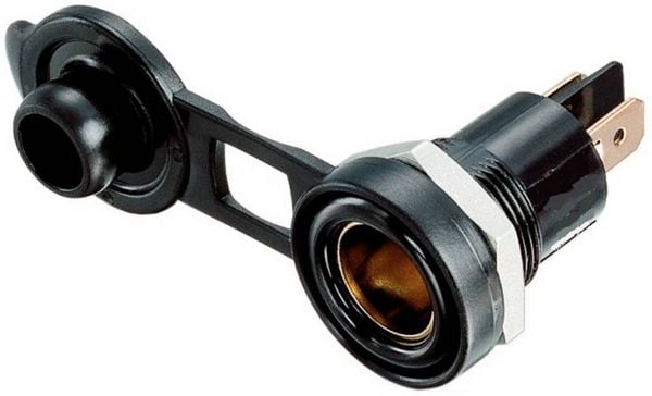 Produktbild: HP Autozubeh&ouml;r Einbau Normsteckdose Belastbarkeit Strom max.=16A 12/24V