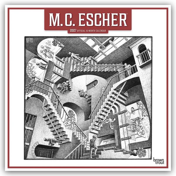 Produktbild: M. C. Escher 2027 &ndash; 16-Monatskalender