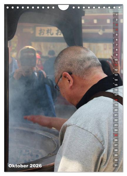 Produktbild: Faszinierendes Japan 2026 (Wandkalender 2026 DIN A4 hoch), CALVENDO Monatskalender