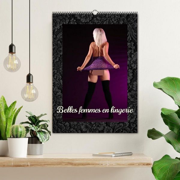 Produktbild: Belles femmes en lingerie (Calendrier mural 2027 DIN A2 horizontal), CALVENDO calendrier mensuel