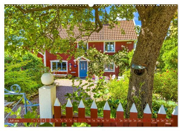 Produktbild: SCHWEDEN wild-romantisch (Wandkalender 2026 DIN A2 quer), CALVENDO Monatskalender