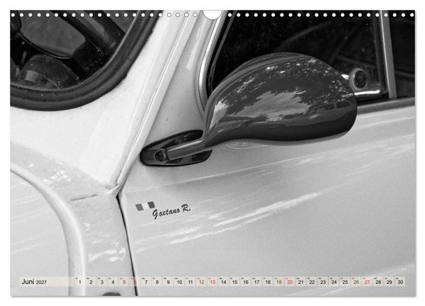 Produktbild: il Cinquecento - Details im Fokus - im Look eines legend&auml;ren Analogfilms (Wandkalender 2027 DIN A3 quer), CALVENDO Monatskalender