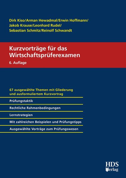 Produktbild: Kurzvortr&auml;ge f&uuml;r das Wirtschaftspr&uuml;ferexamen