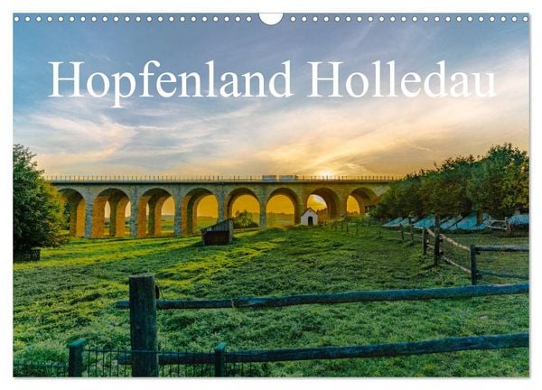 Hopfenland Holledau (Wandkalender 2026 DIN A3 quer), CALVENDO Monatskalender