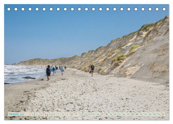Produktbild: Nordsee Insel Norderney (Tischkalender 2026 DIN A5 quer), CALVENDO Monatskalender