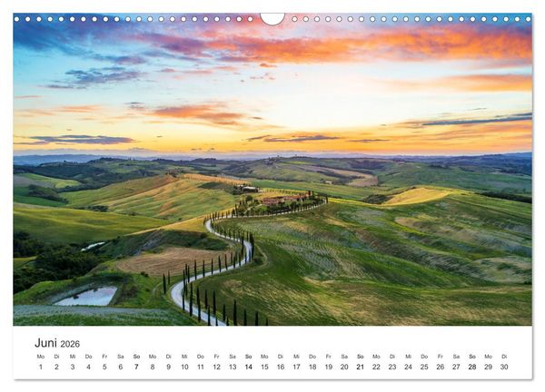 Produktbild: Traumdestination Italien (Wandkalender 2026 DIN A3 quer), CALVENDO Monatskalender