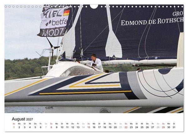 Produktbild: Gigantische Segel-Trimarane (Wandkalender 2027 DIN A3 quer), CALVENDO Monatskalender