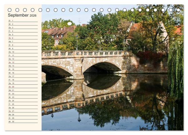 Produktbild: Kaiserstadt N&uuml;rnberg (Tischkalender 2026 DIN A5 quer), CALVENDO Monatskalender