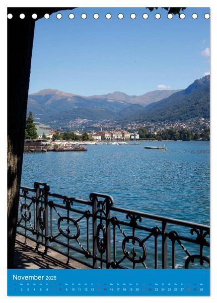 Produktbild: Tessin (Tischkalender 2026 DIN A5 hoch), CALVENDO Monatskalender