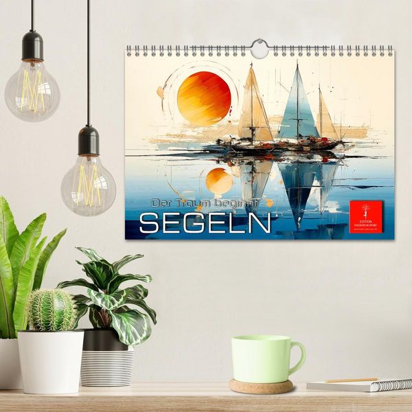 Produktbild: Segeln, der Traum beginnt (Wandkalender 2026 DIN A4 quer), CALVENDO Monatskalender