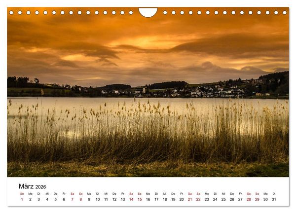 Produktbild: Sehenswertes in der Eifel - Die sch&ouml;nsten Maare (Wandkalender 2026 DIN A4 quer), CALVENDO Monatskalender