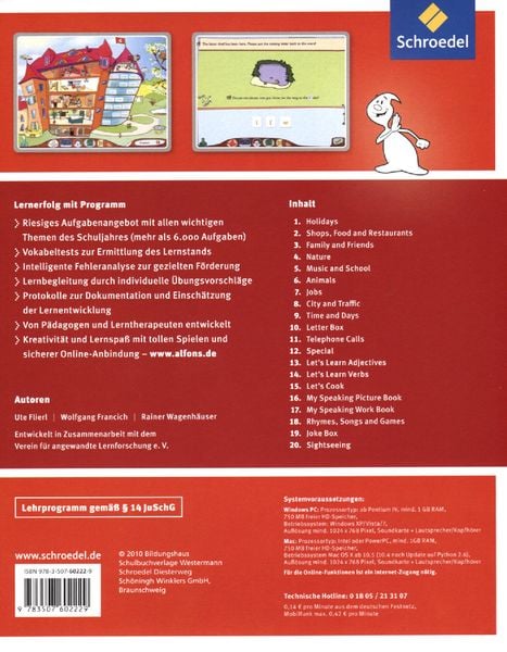 Produktbild: Alfons Lernwelt - Englisch 4: Ausgabe 2009