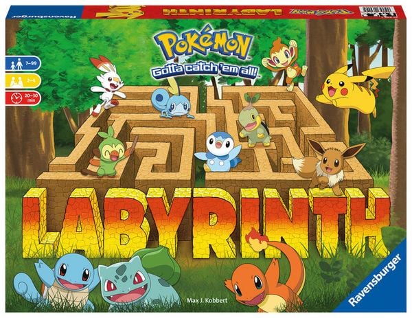 Produktbild: Pok&eacute;mon Labyrinth - Gesellschaftsspiel & Brettspiel ab 7 Jahre