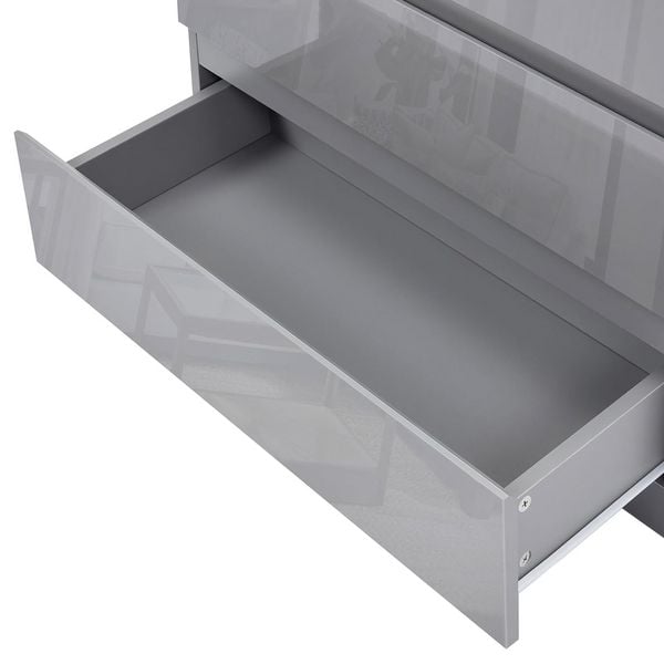Produktbild: HTI-Living Nachtschrank Kenji grau 2er-Set Nachtschrank Kenji grau 2er-Set