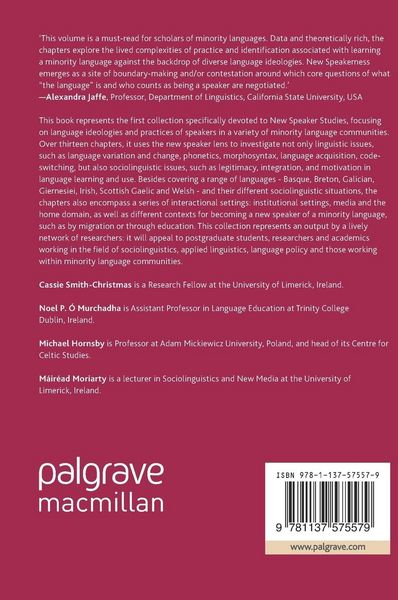 Produktbild: New Speakers of Minority Languages