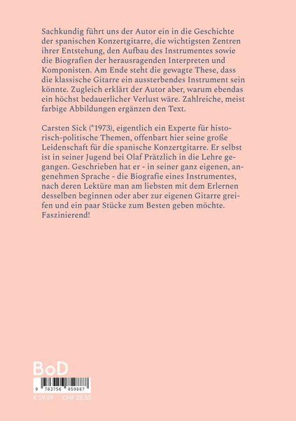 Produktbild: Die spanische Konzertgitarre