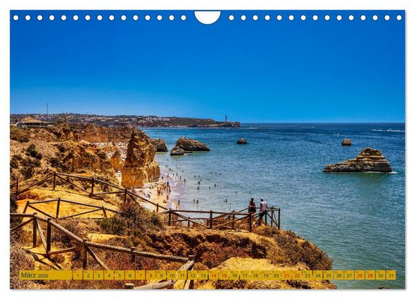 Produktbild: Algarve pur (Wandkalender 2026 DIN A4 quer), CALVENDO Monatskalender