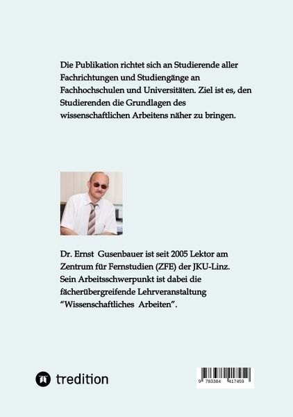 Produktbild: Wissenschaftliches Arbeiten