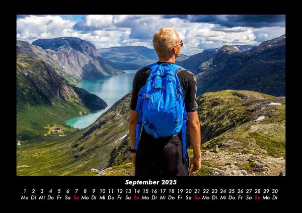 Produktbild: Wanderlust 2025 Fotokalender DIN A3