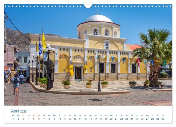 Produktbild: Kalimera Kalymnos (Wandkalender 2026 DIN A3 quer), CALVENDO Monatskalender