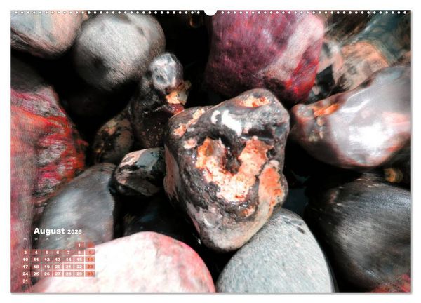 Produktbild: F&uuml;r Dich! - Eine Liebeserkl&auml;rung auf steinisch (Wandkalender 2026 DIN A2 quer), CALVENDO Monatskalender