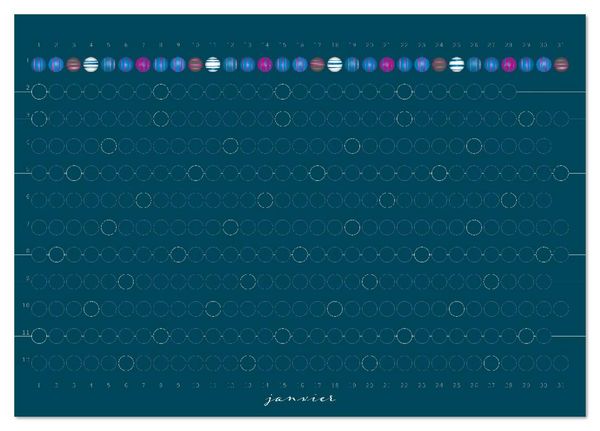 Produktbild: Une perle pour chaque jour (Calendrier de bureau 2026 DIN A5 vertical), CALVENDO calendrier mensuel