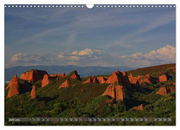 Produktbild: Le Nord de l'Espagne (Calendrier mural 2026 DIN A3 vertical), CALVENDO calendrier mensuel