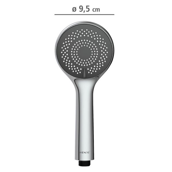 Produktbild: Duschkopf Watersaving &Oslash; 9,5 cm, Universal-Handbrause mit Wasserspar-System