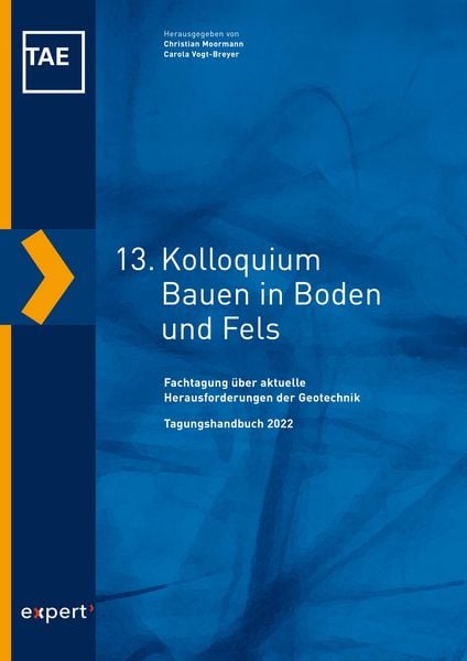 Produktbild: 13. Kolloquium Bauen in Boden und Fels